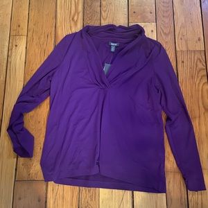NWT purple blouse